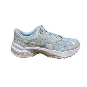 NIKE AL8 BLUE TINT PLATINUM TINT FJ3794-401 WOMENS 9 LOGO CASUAL ATHLETIC NEW